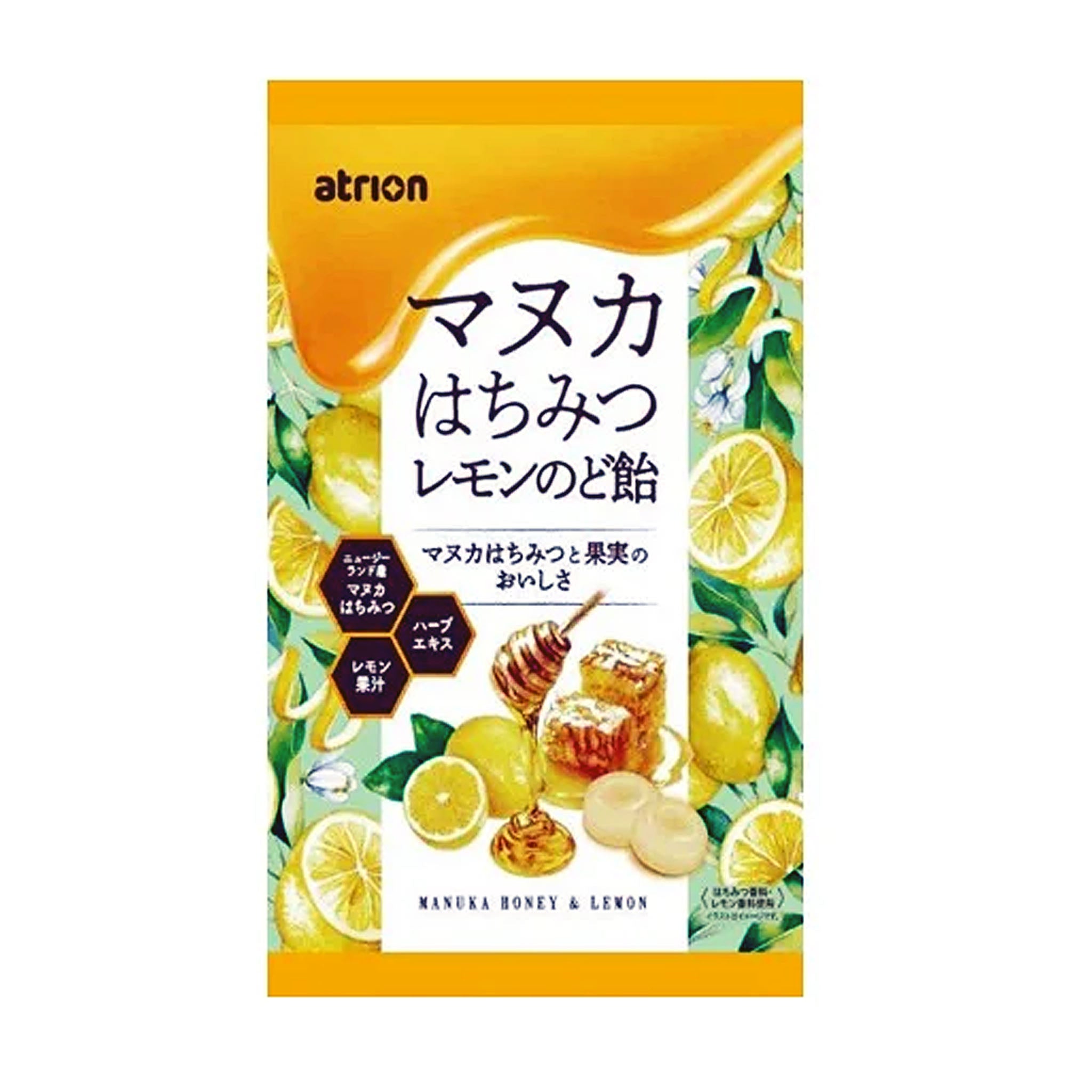 Atrion Seika Manuka Honey Lemon Herbal Candy